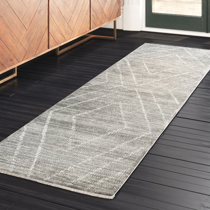 Hamlett Geometric Gray Area Rug & Reviews Joss & Main